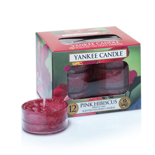 Pink Hibiscus - Tealights