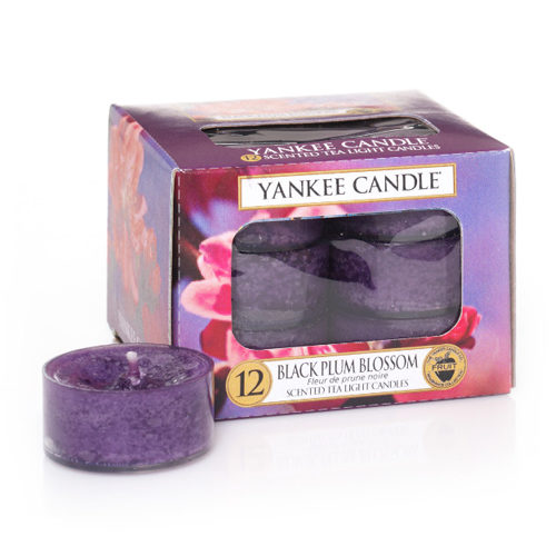 Black Plum Blossom - Tealights